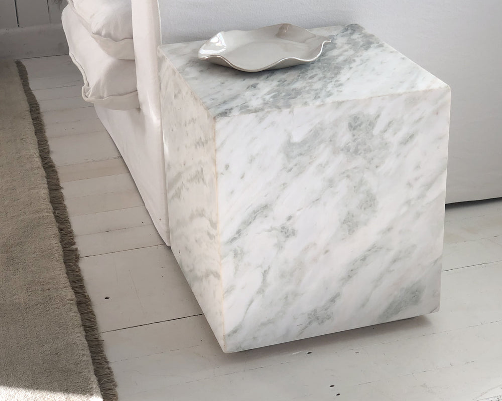 Onyx Block Side Table