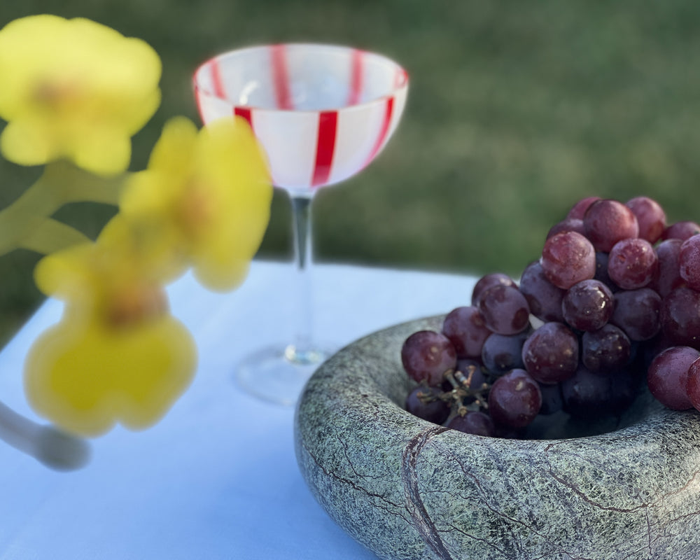 Orla Forest Marble Bowl