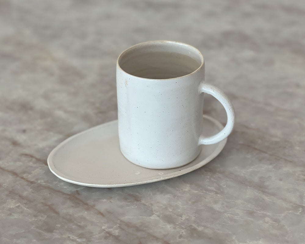 Oval Dish | Cream Parchment