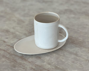 Oval Dish | Cream Parchment