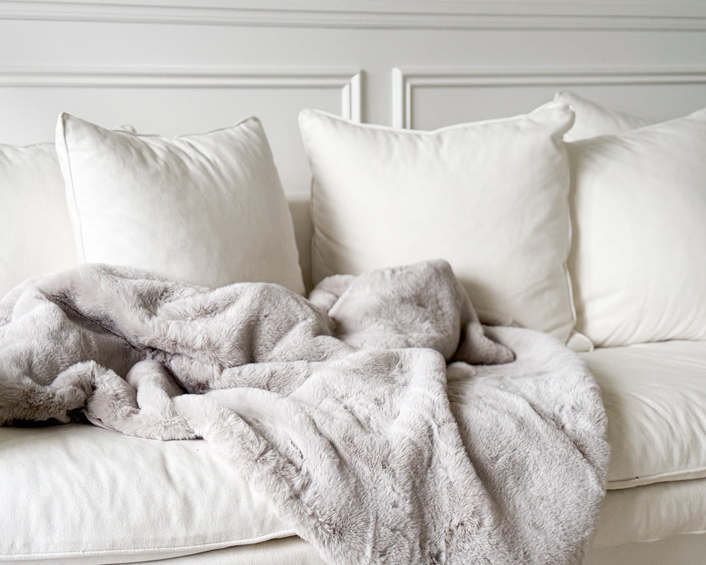 Biella Faux Fur Throw