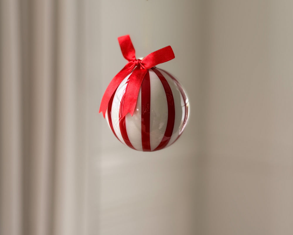 Peppermint Stripe Bauble