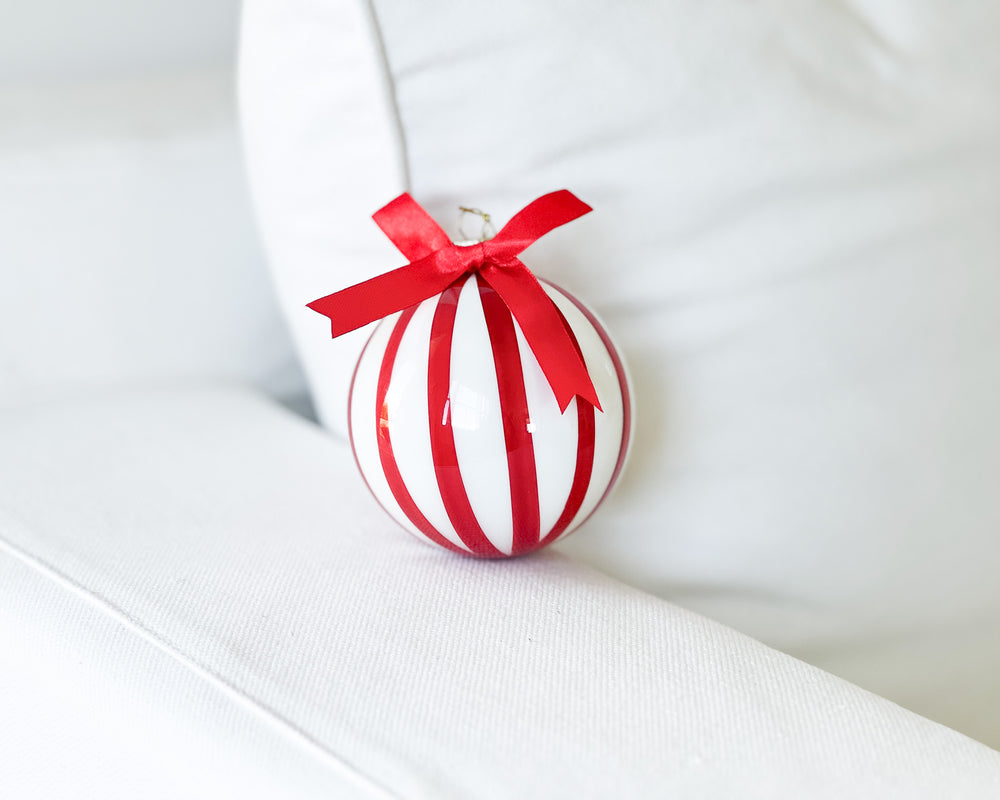 Peppermint Stripe Bauble