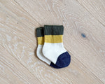 Yahae Socks | Organic Cotton Ploot Baby Socks | Olive