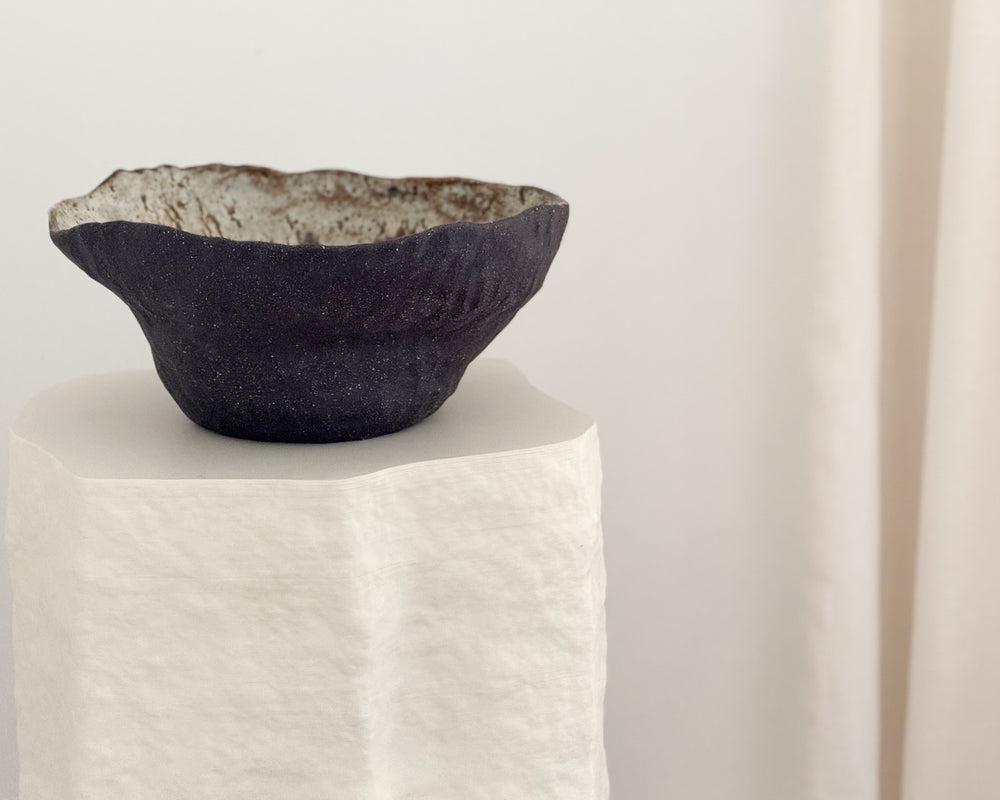 Lily May | Winter Wood Bowl | Pumice