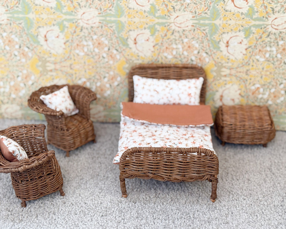 Miniature Rattan Lounge Set