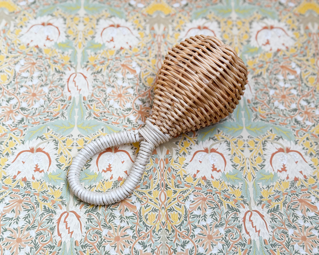 Natural Rattan Rattle | Bell – ORNAMENT