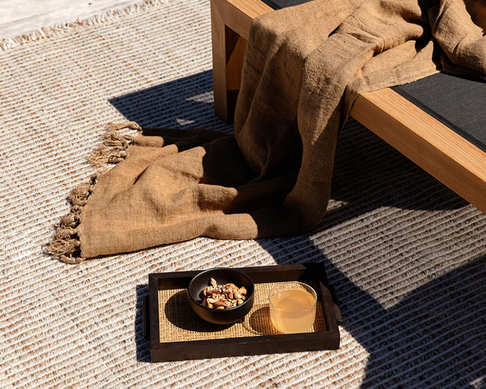 Rhodes Outdoor Rug | Teak