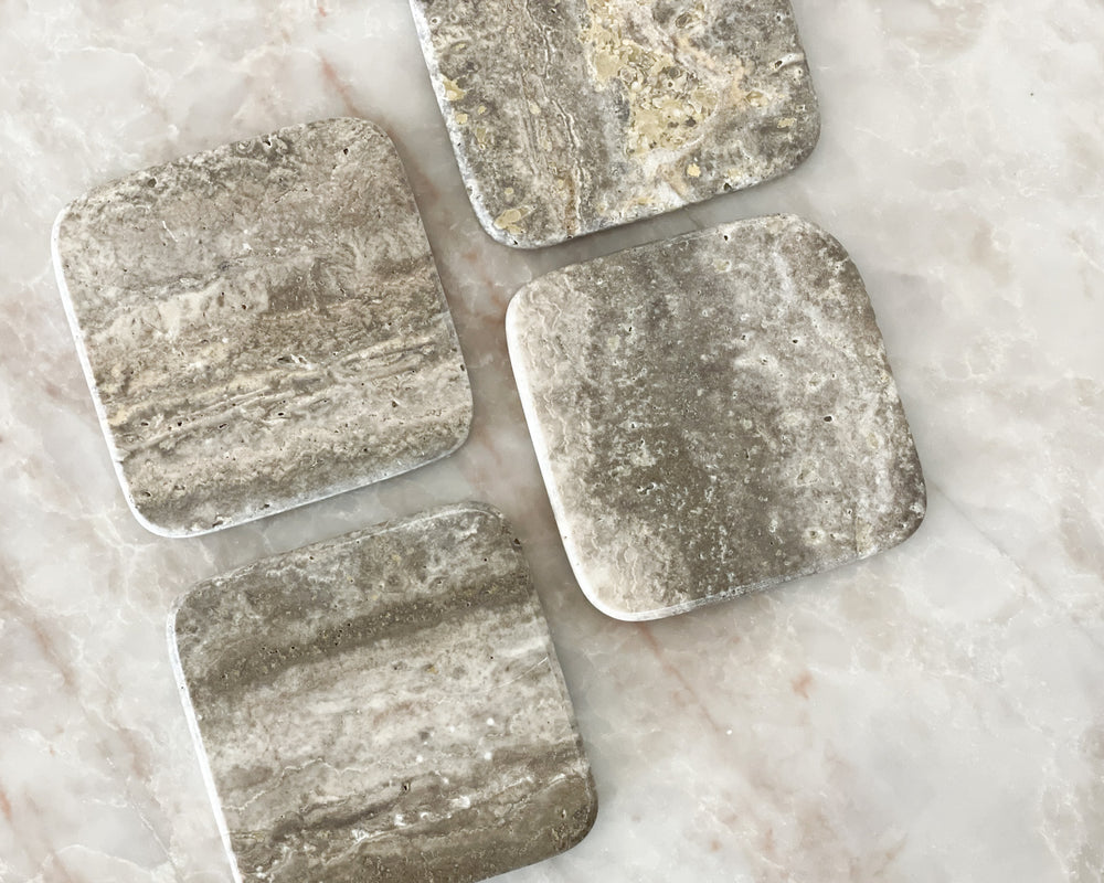 Riverstone Coasters | Set of 4