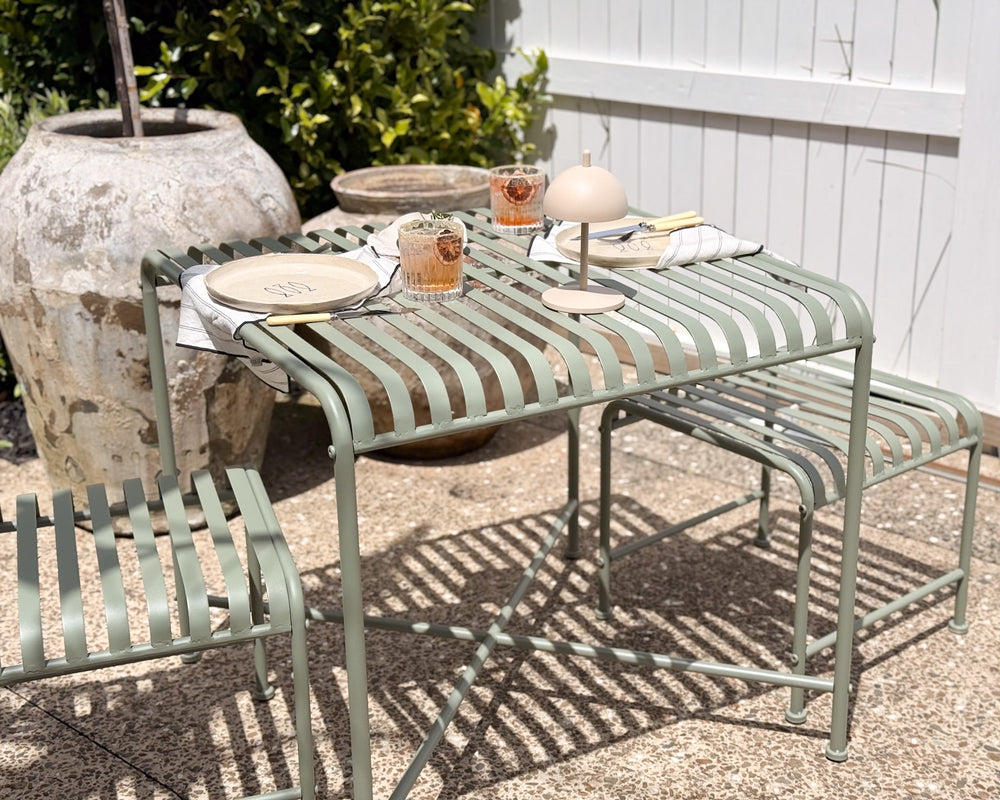 Riviera Outdoor 5 Piece Set | Sage