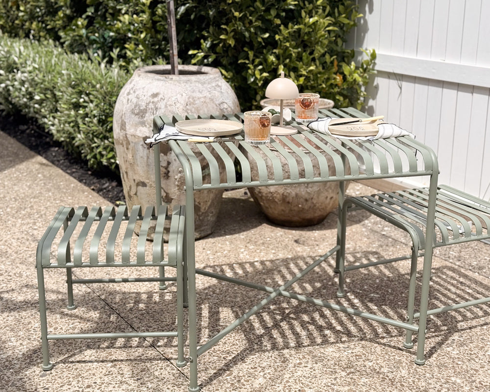 Riviera Outdoor 5 Piece Set | Sage