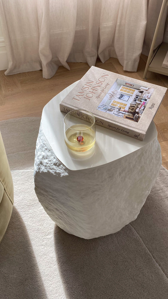Special Studio | Rock Side Table | Eggshell