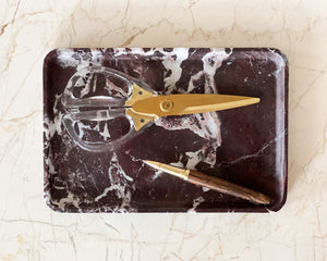 Rosso Marble Tray