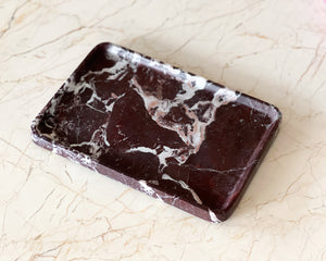Rosso Marble Tray