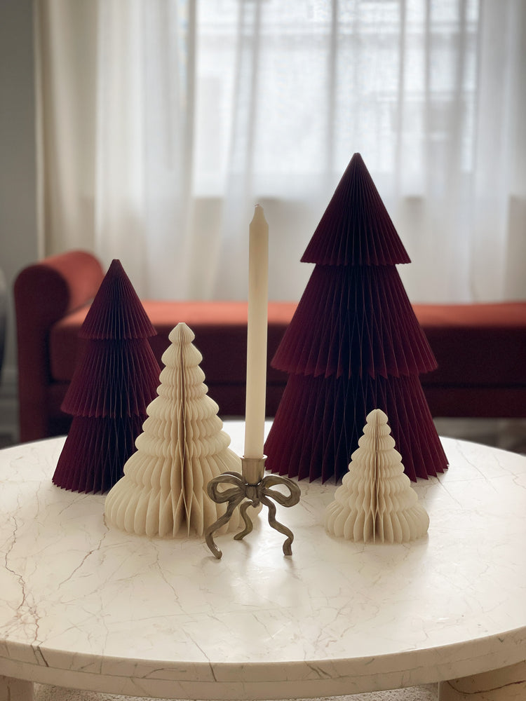 Luxe Paper Tree Decoration | Ruby | 31cm