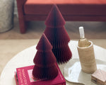 Luxe Paper Tree Decoration | Ruby | 31cm