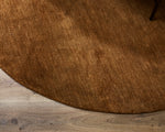 Sandringham Round Rug | Pecan