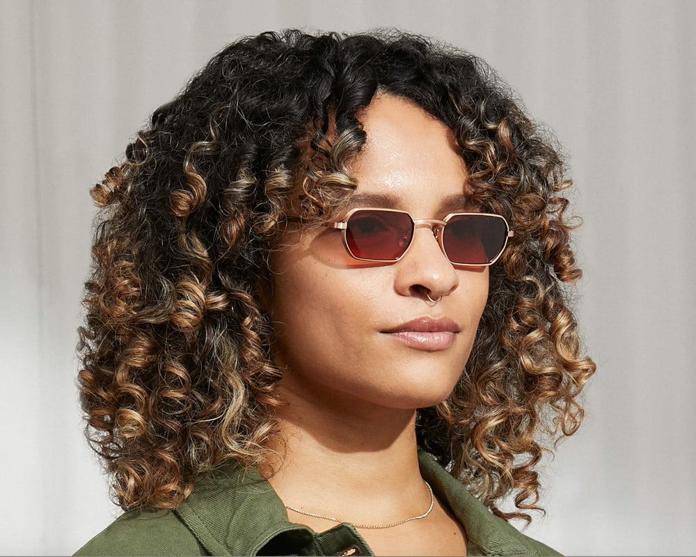 Moscot Sunglasses | Shmooz | Gold