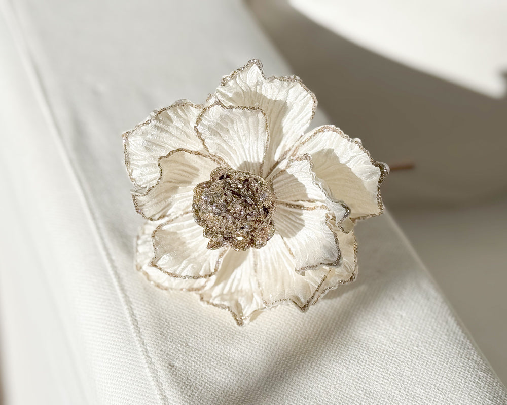 Jewelled Magnolia Flower Stem | Small