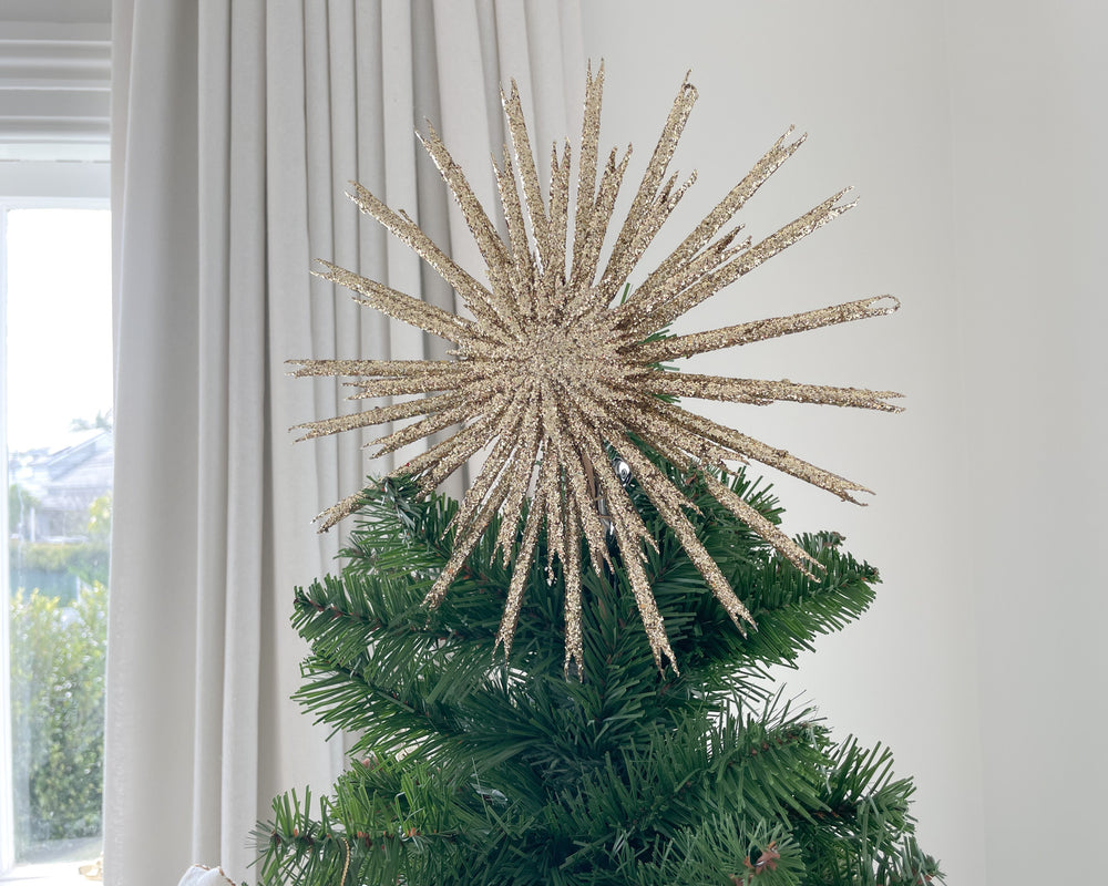 Gold Star Tree Topper