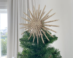 Gold Star Tree Topper