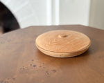 Teak Flat Canister