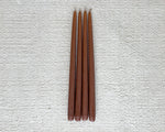 Tapered Candle Set of 4 | Terracotta