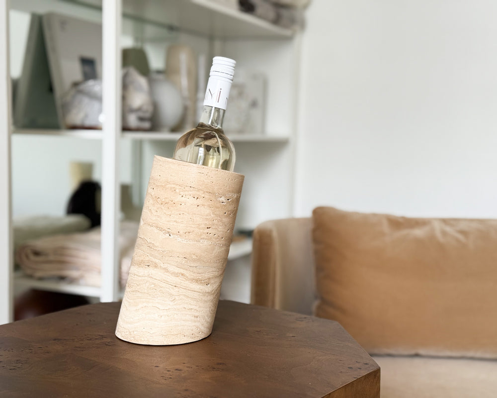 Travertine Wine Cooler