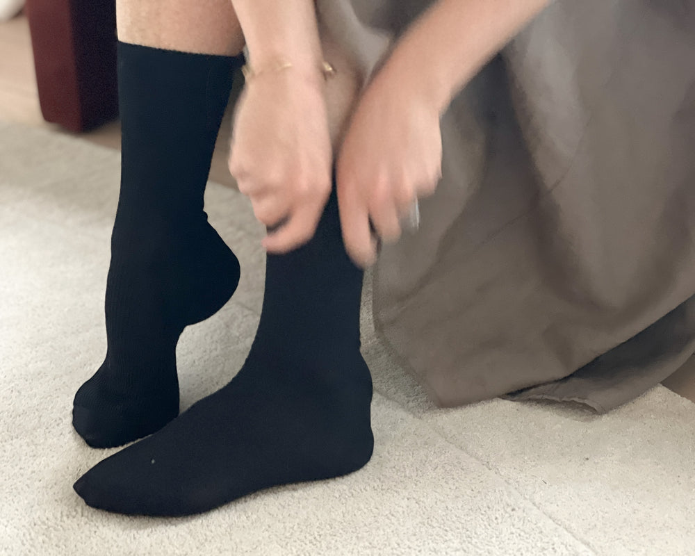 Le Bon Shoppe | Trouser Socks | Black