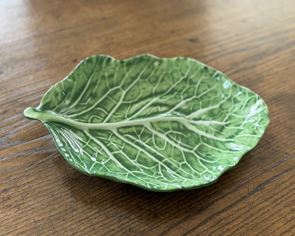 Cabbage Leaf Plate | Verde