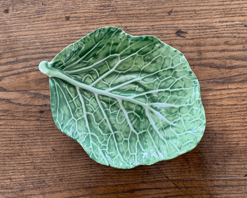 Cabbage Leaf Plate | Verde