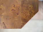 Vintage Burlwood Side Table | Walnut