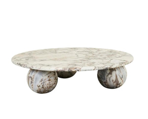Vitrine Sphere Marble Table
