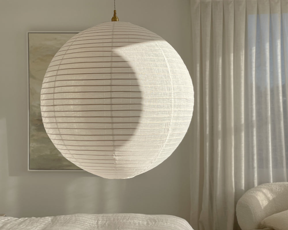 Wabi Linen Shade | Luna | Off White | 80cm