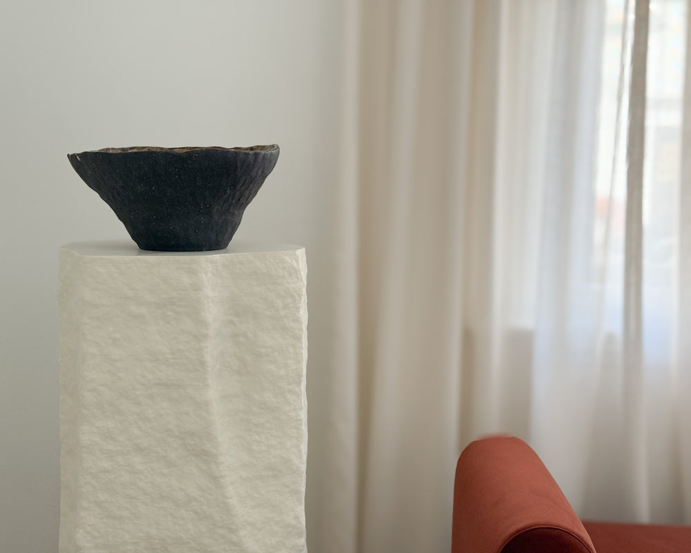 Lily May | Winter Wood Bowl | Basalt