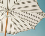 Business & Pleasure | Amalfi Umbrella | Black Two Stripe