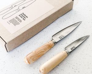 Pallarès Solsona  | Kitchen Knife Set | 8cm & 11cm Carbon Steel