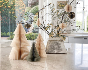 Luxe Paper Tree Decoration | Ivory | 45cm