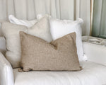 Berridge Boucle Lumbar Cushion | Sand