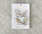 Mimi & Lula | Bow Hair Clips | 2 Pack | Tulip & Taupe