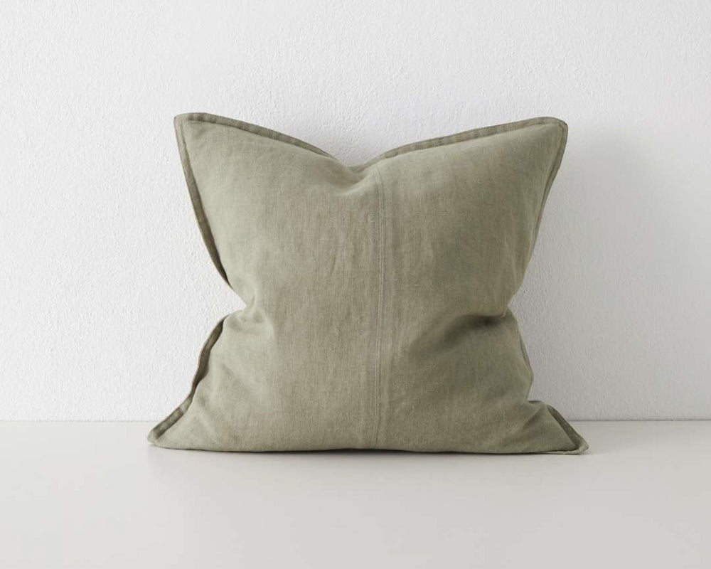 Como Linen Cushion | Caper