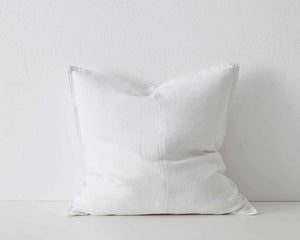 Como Linen Cushion | Snow