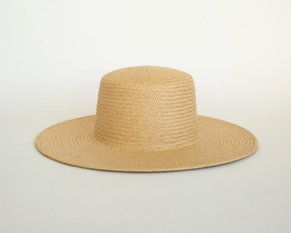 Sophie | Boater Hat | Natural