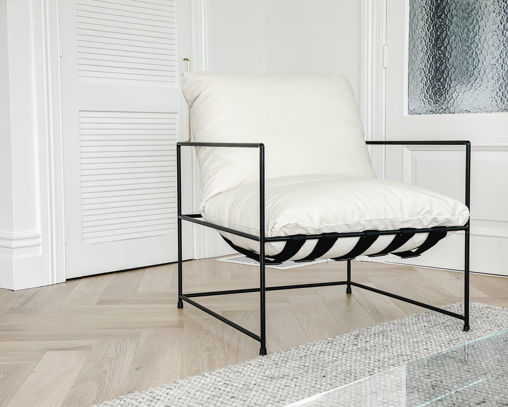 Laurent Frame Chair | Cream