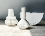 Pleated Bud Vase