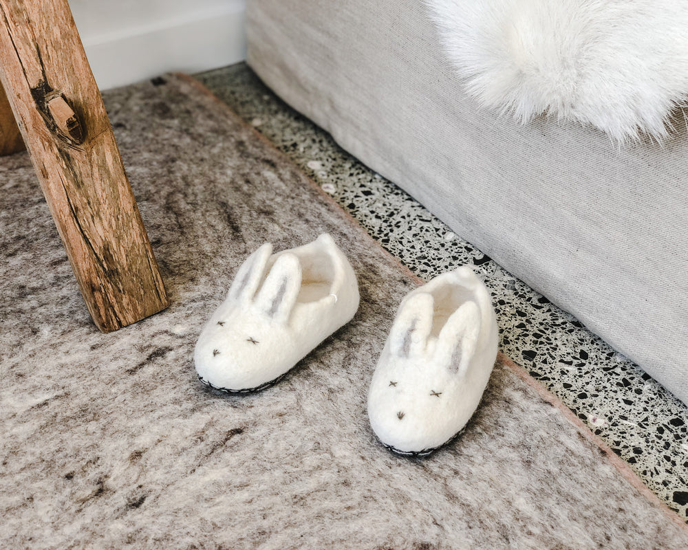 Muskhane Bunny Slippers | Natural