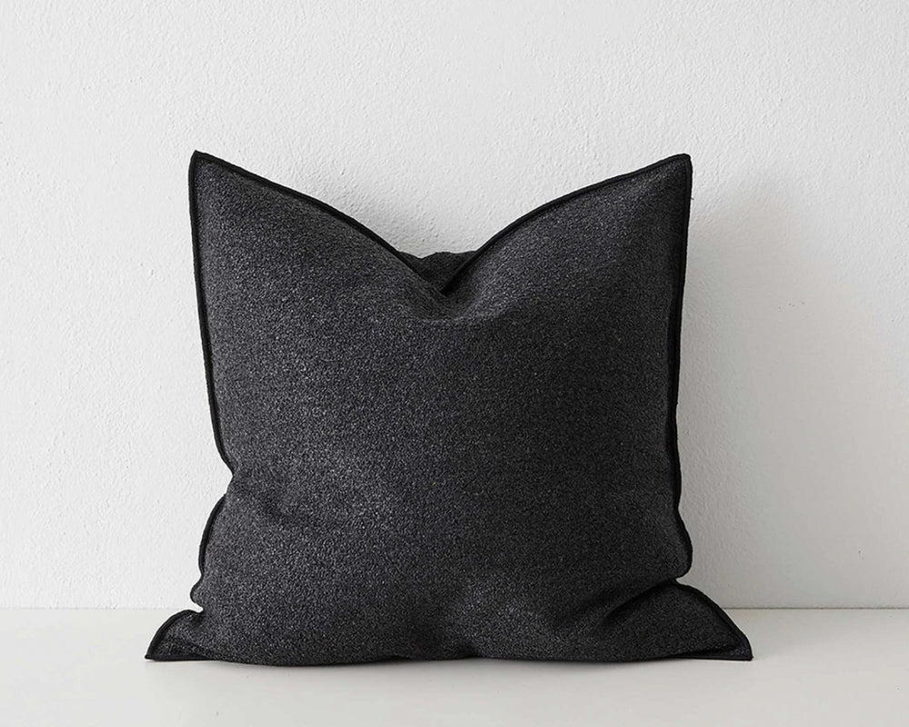 Boucle Cushion | Onyx