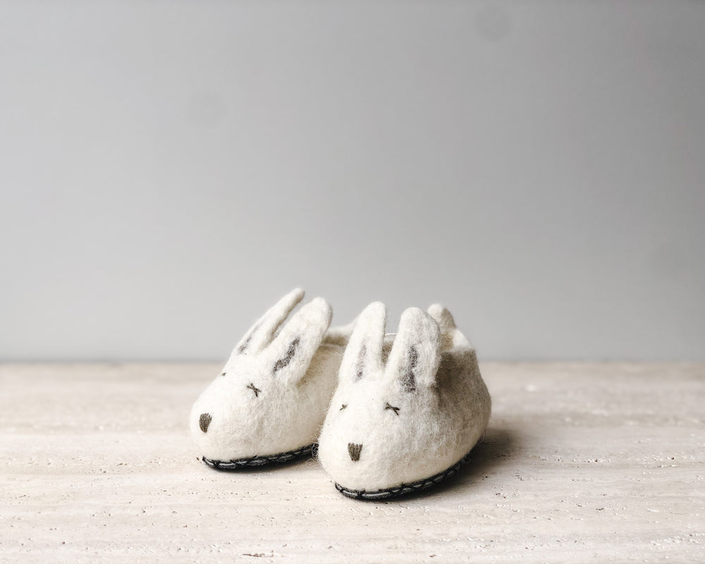 Muskhane Bunny Slippers | Natural