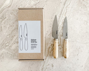 Pallarès Solsona  | Kitchen Knife Set | 10cm & 11cm Stainless Steel
