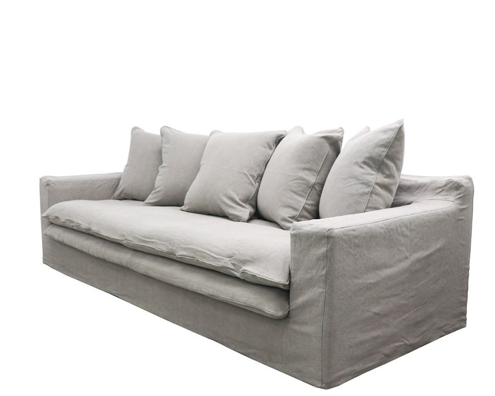 York 3 Seater Sofa | Concrete